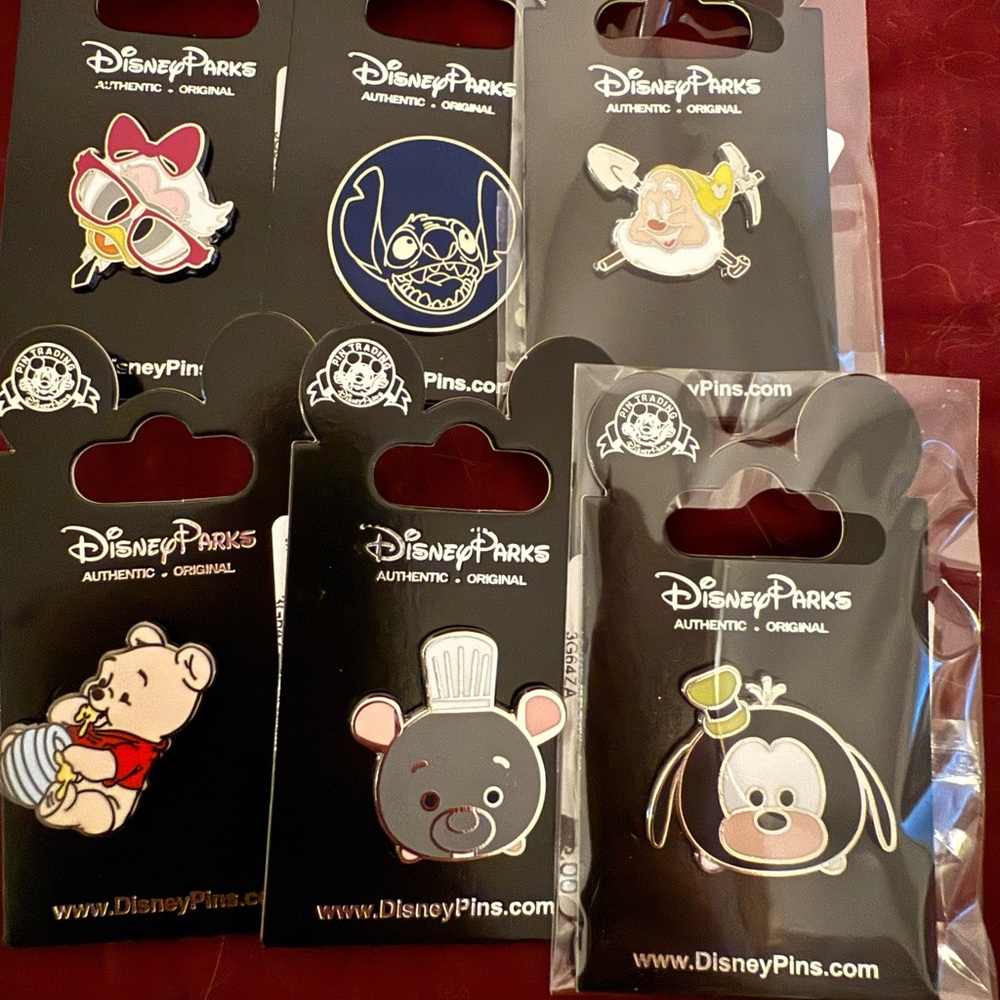 Disney Character Pin Set - available as set or individual - Picture 2 of 15